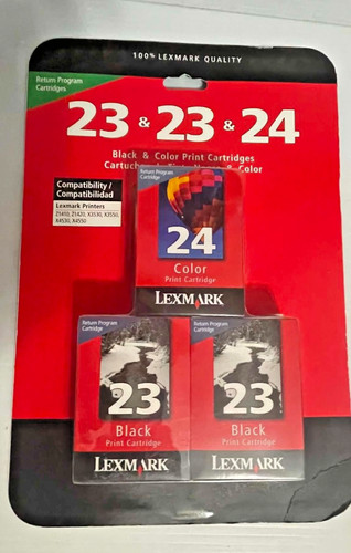 Nuovo lexmark pack - pack, 24