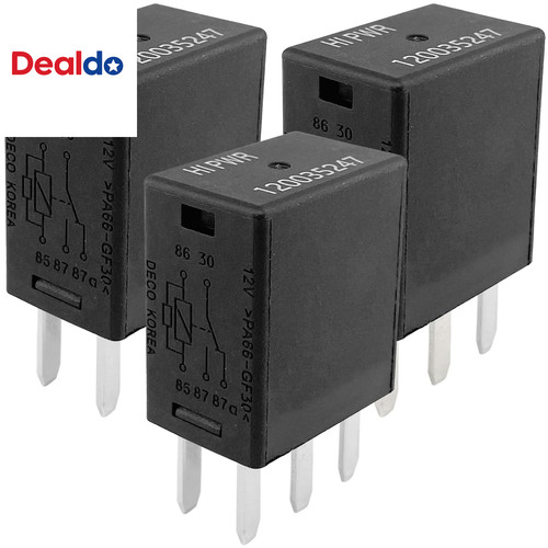 Confezione relè 30a 12v 5 - confezione, 3