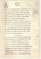 1935 MILANO Sentenza vendita all'asta case e filanda a PARMA Borgo COCCONI