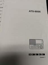 Sangean ATS-909X Manuale di Uso Manuale Libretto in Inglese