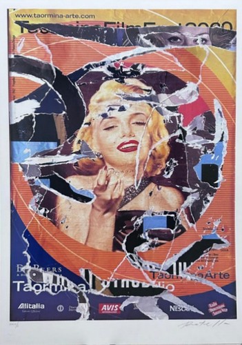 Mimmo rotella omaggio - rotella,, a