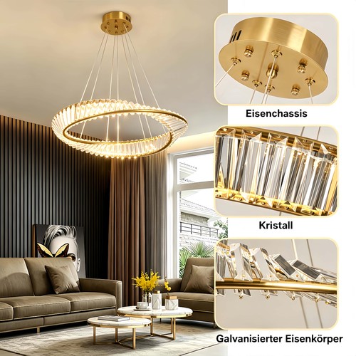 Plafoniera led cristallo - led,