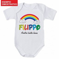 Body tutina bambino con stampa