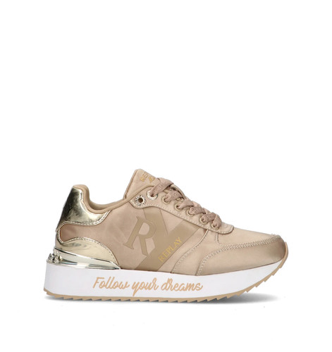 Replay sneakers donna platino - replay,