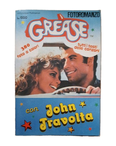Fotoromanzo grease 1978 - fotoromanzo,
