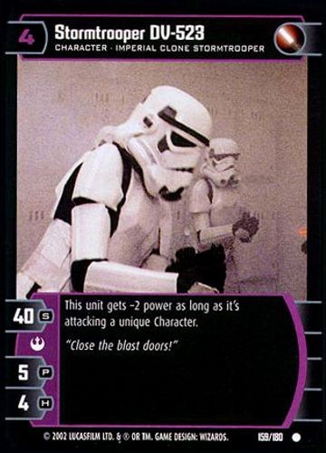 Stormtrooper 523 foil - dv-523,