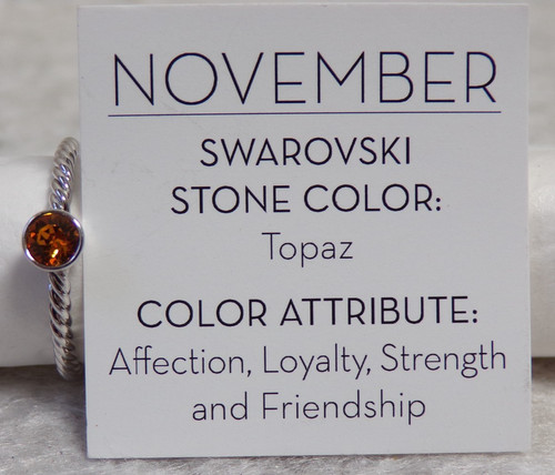 Anello cristallo swarovski - cristallo,