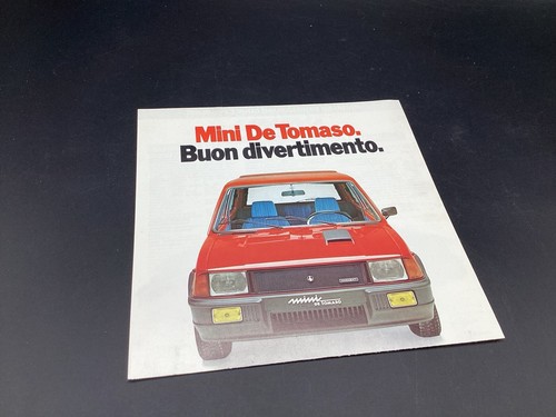 Depliant auto vintage - depliant, mini