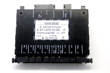 Control Unit Seat Adjustment