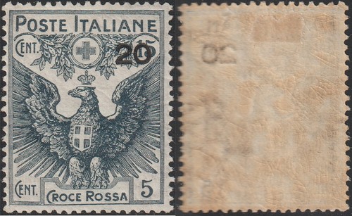 1915 pro croce rossa - rossa, 20