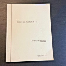 Berkshire Hathaway Inc Lettere