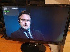 TV  22" LED MONITOR SAMSUNG TELECAMERE ,VIDEOGIOCHI HDMI SCART  LT22B300 FULL HD