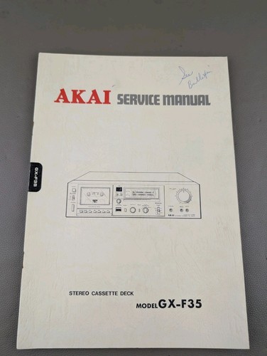 Akai model f35 - model, gx-f35