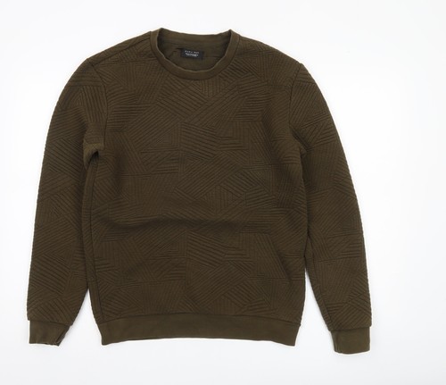 Felpa pullover geometrico