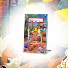 Detective Pikachu 098/SV-P Promo Pokemon/Pokémon PSA Protective Vetrina per Case