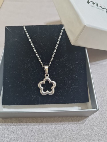 Collana ciondolo fiore - collana,
