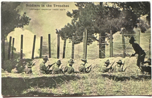 Cartolina soldatini militari - cartolina,