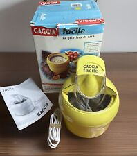 Gaggia Facile Gelatiera Macchina Gelatiera Casa Cucina Giallo 220V Italia