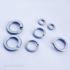 Anelli a molla DIN127 acciaio