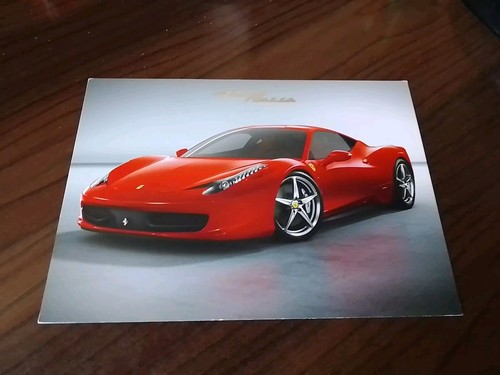 Ferrari 458 italia card - ferrari, italia:card