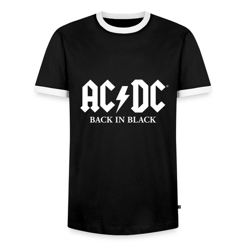 Shirt uomo back in - ac/dc,