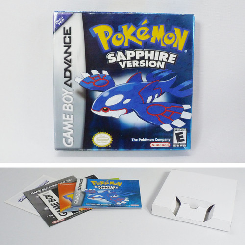 Scatola zaffiro pokemon - zaffiro,