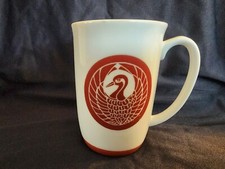 Vintage Coffee Cup / Mug with Red Phoenix Design