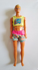 Ken barbie vintage Mattel 1990 Hawaiian Fun bambola da collezione anni 90