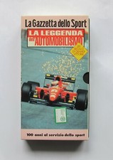 F1 LA LEGGENDA DELL'AUTOMOBILISMO VHS 1887-1996 da Nuvolari a Schumacher 45 min