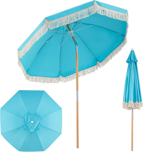 Ombrellone spiaggia 180 cm - ombrellone,
