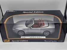 Maserati Spyder Argento 1:18