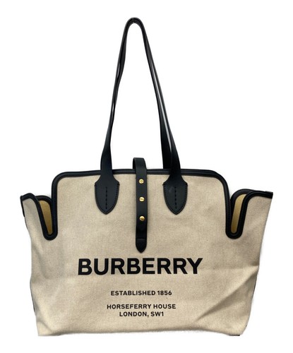Borsa tote burberry tela - in,