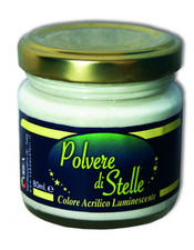 Colore Acrilico Luminescente 80ml Polvere Di Stelle