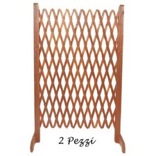 2 Steccato Estensibile Legno
