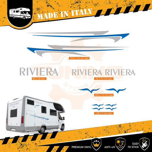 Decalcomania adesivi camper - adesivi,