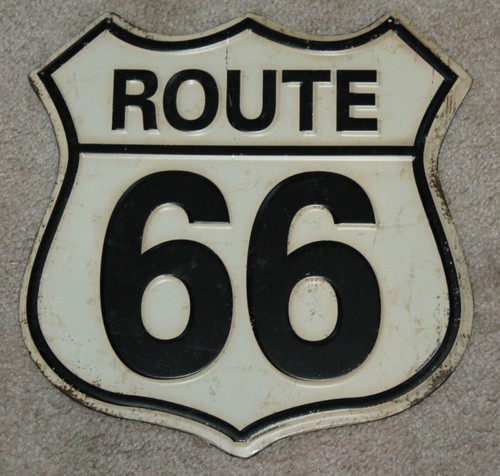 Insegna route metallo - route,