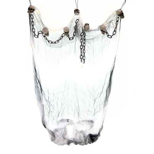 Tenda halloween con catena - di,