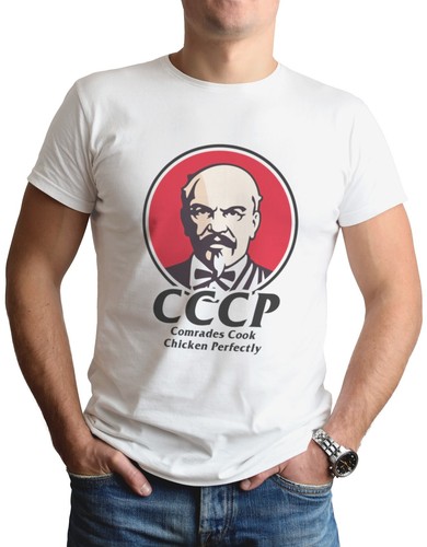 Shirt lenin cccp pollo - t-shirt,