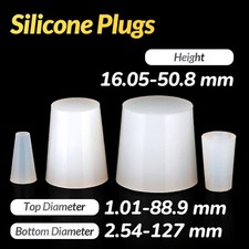Tappi conici silicone - conici, in