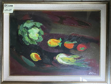 Quadro Olio Attilio Alfieri Natura Morta