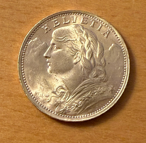 Svizzera 1935 oro 20 - 1935,