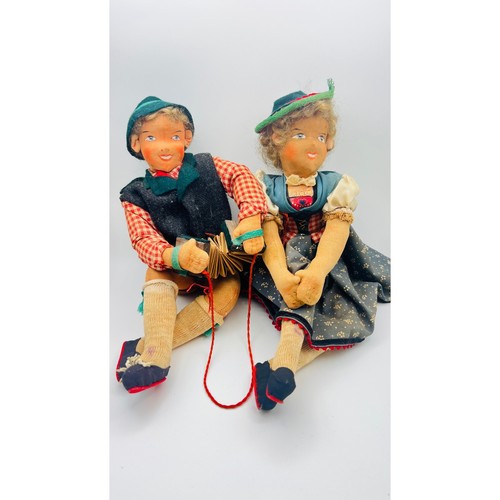 Coppia bambole vintage - coppia,