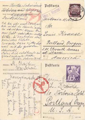Wwii 1940 cartoline - 1940,