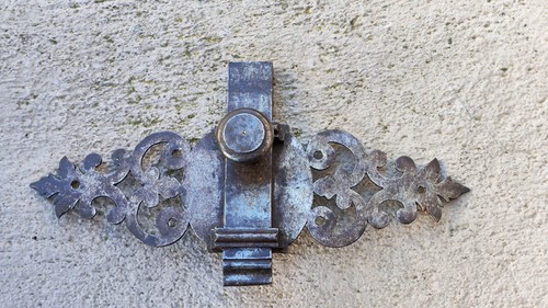Antico bullone per porta