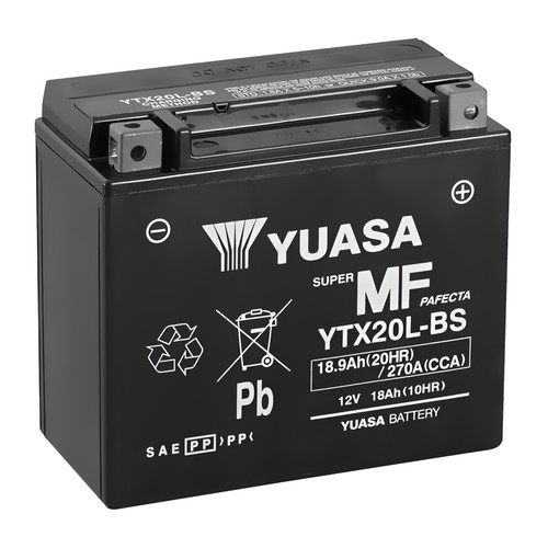 Batteria yuasa ytx20l 12v - batteria, ytx20l-bs