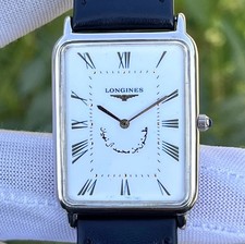Orologio Vintage Longines Les Grandes Classique Romano Svizzero Uomo Quarzo Regalo 7426