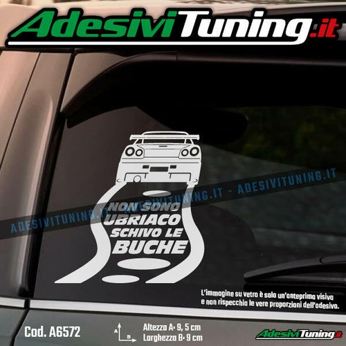 Adesivo nissan skyline - skyline, 34