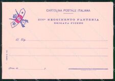 Militari 236º Reggimento Fanteria Brigata Piceno FG cartolina XF3761