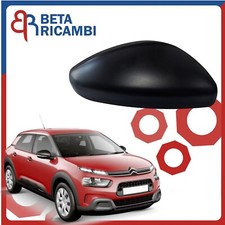 Calotta Specchietto Retrovisore Per Citroen C4 Cactus Destro Dx Passeggero Nera