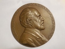 Austria medaglia Richard de Kralik scrittore e filosofo 1912 75mm